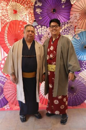 男性着物