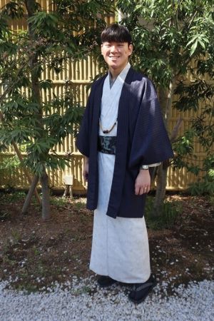 男性着物