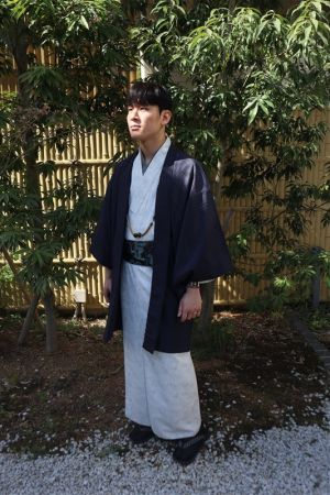 男性着物