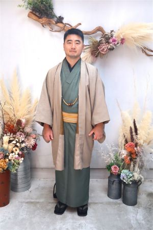 男性着物