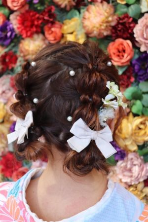 フリーチョイスヘアセット