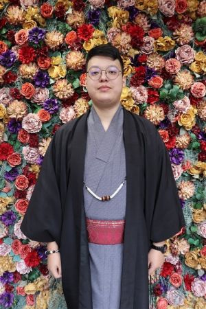 男性着物