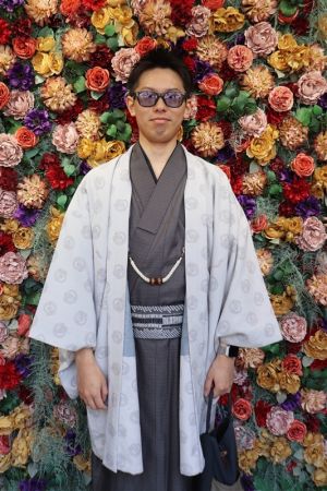 男性着物