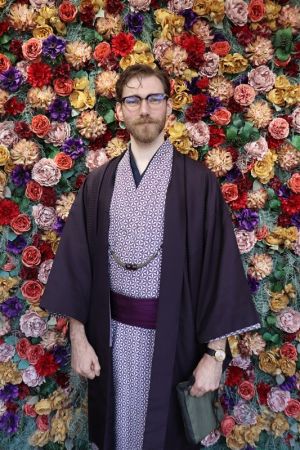 男性着物