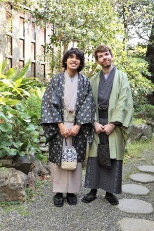 男性着物