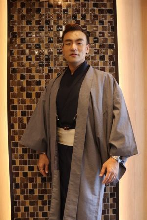 男性着物
