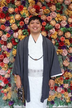 男性着物