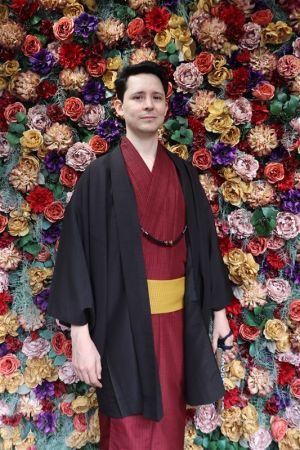 男性着物