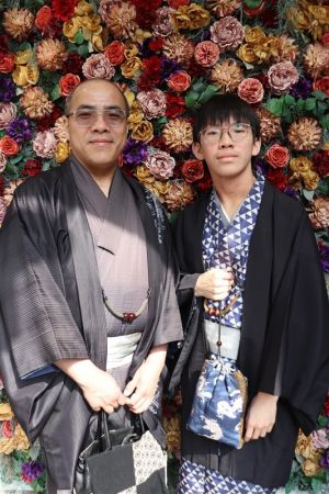 男性着物