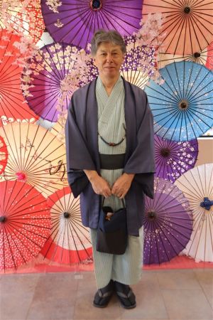 男性着物