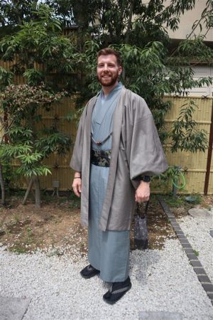男性着物