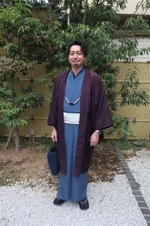 男性着物
