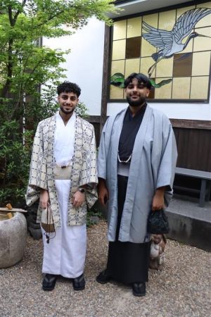 男性着物