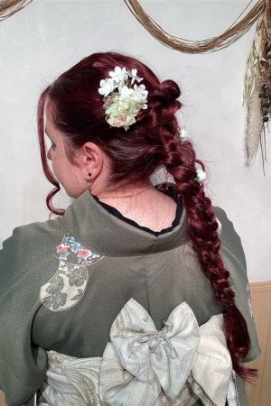 フリーチョイスヘアセット