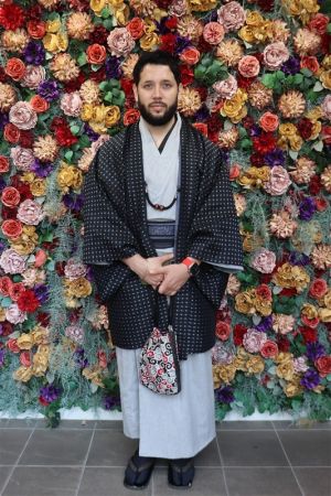 男性着物