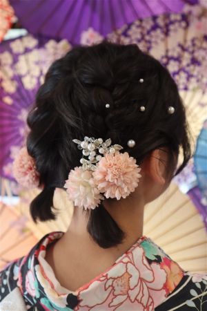 フリーチョイスヘアセット