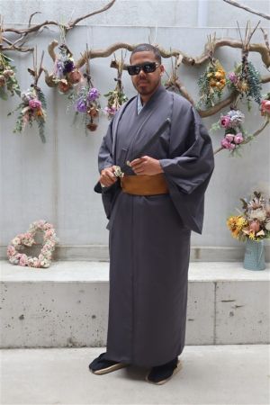 男性着物