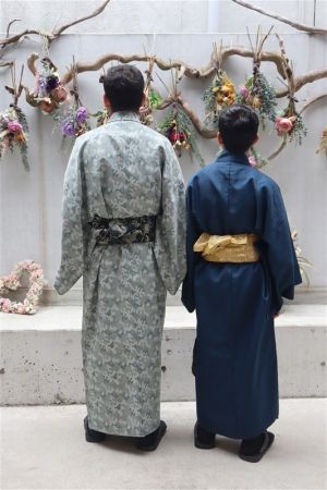 男性着物