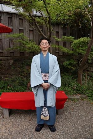 男性着物