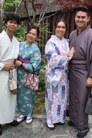 男性着物