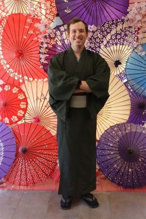 男性着物