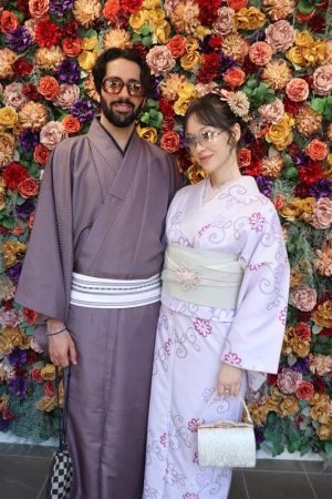 男性着物