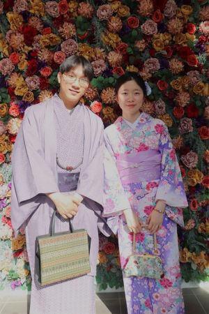 男性着物
