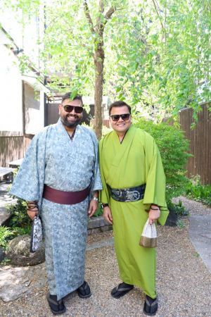 男性着物