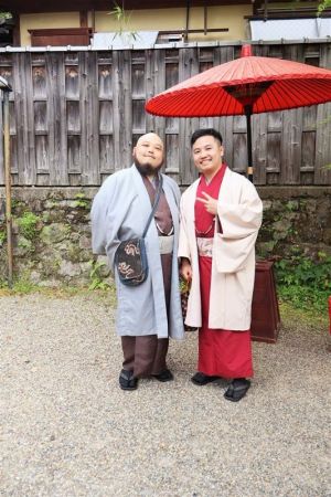 男性着物