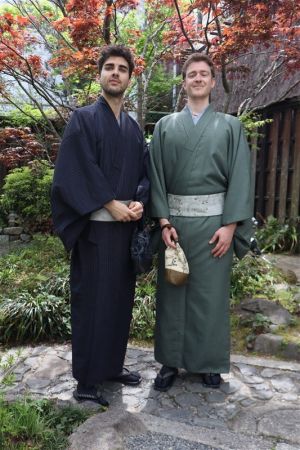 男性着物
