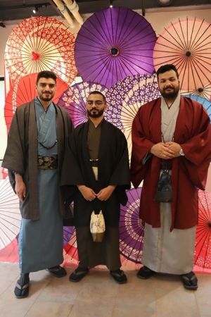 男性着物