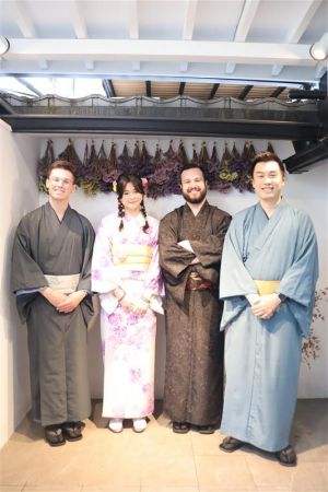 男性着物
