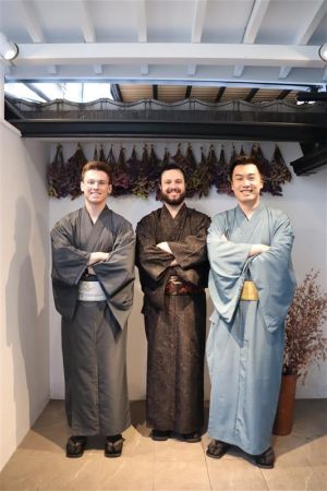 男性着物