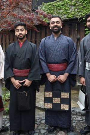 男性着物