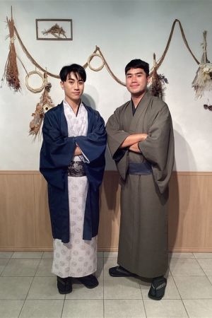 男性着物