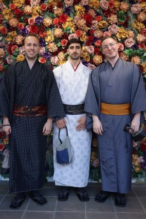 男性着物