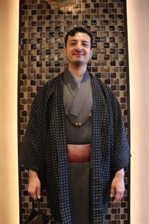 男性着物