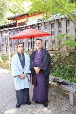 男性着物