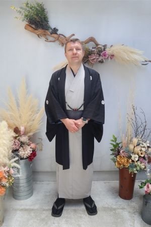 男性着物