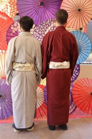 男性着物