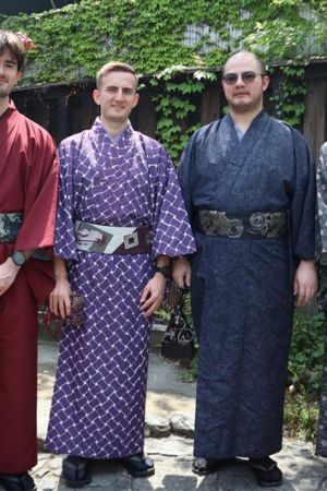 男性着物