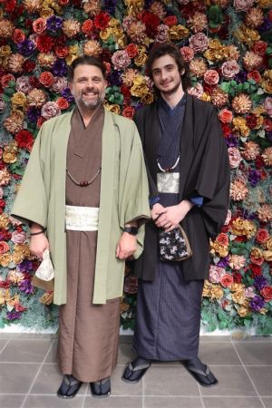 男性着物
