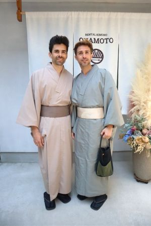 男性着物
