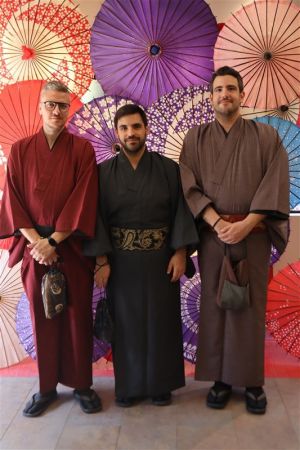男性着物