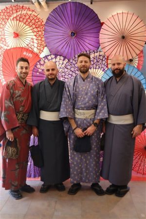 男性着物
