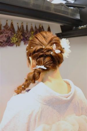 フリーチョイスヘアセット