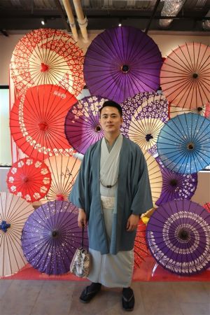 男性着物
