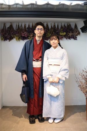 男性着物