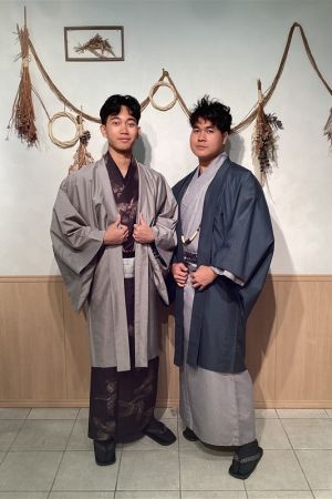 男性着物