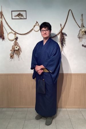 男性着物